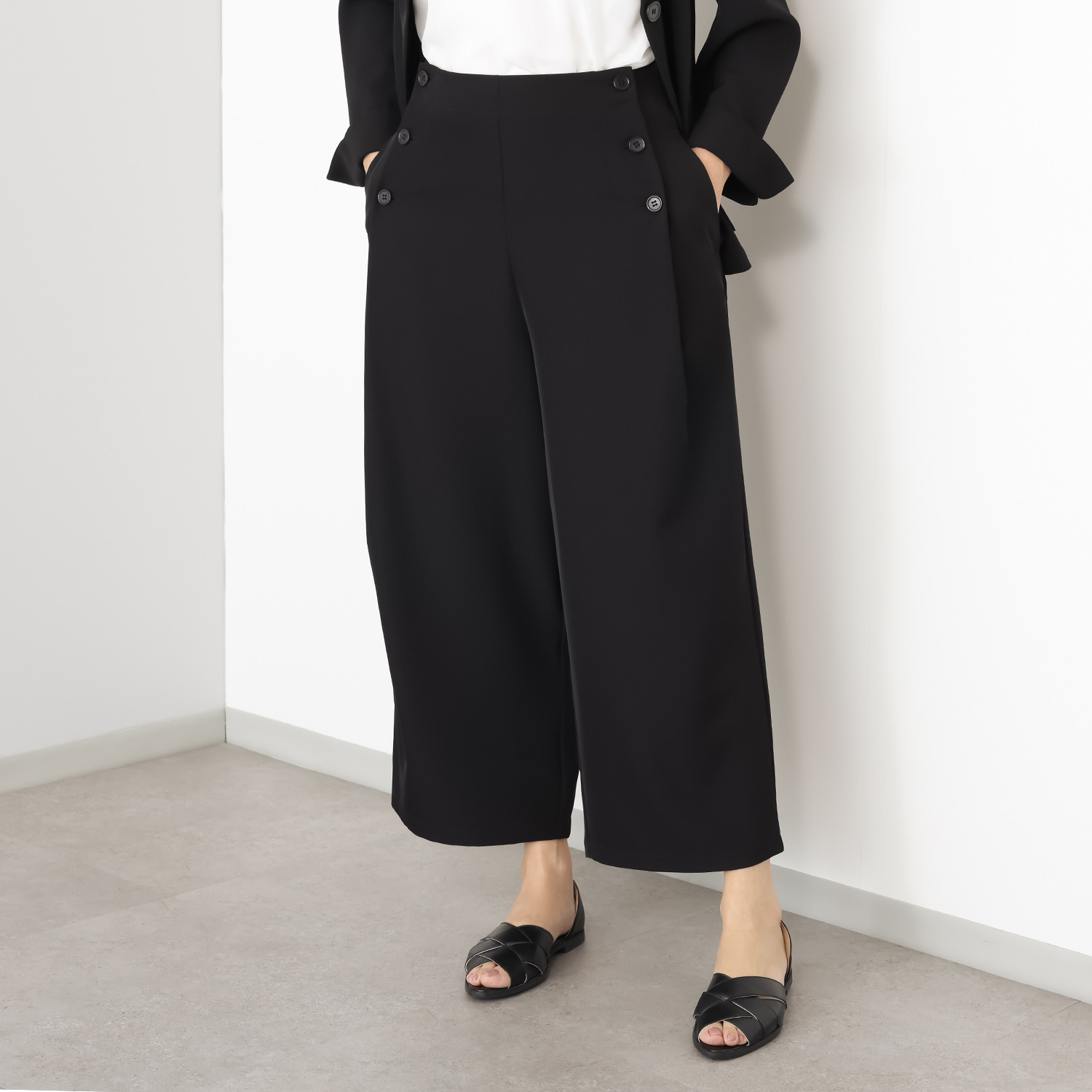 トウキョウストロール 研究してたどり着いた 背中ではく マリンデザインパンツ