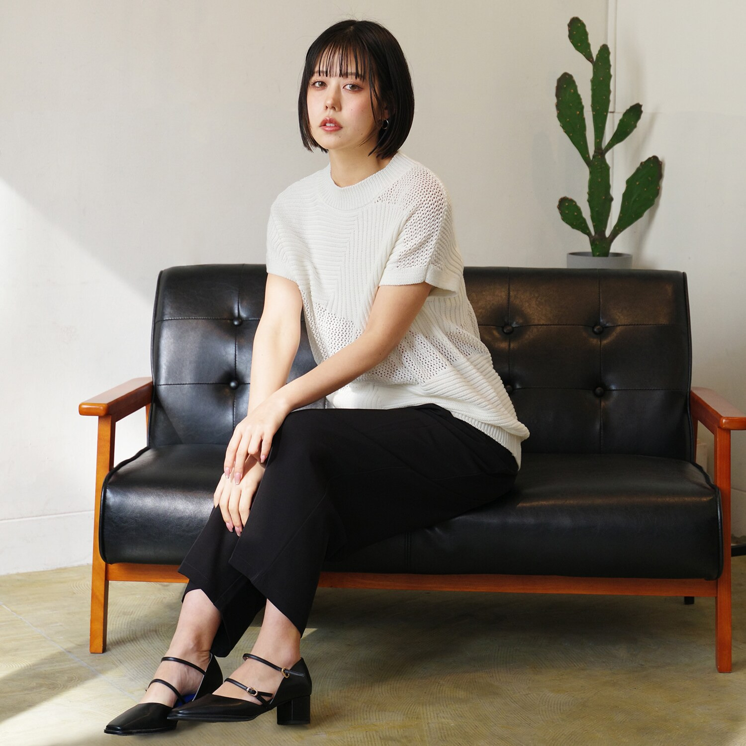 トウキョウストロール 研究してたどり着いた 背中ではく マリンデザインパンツ