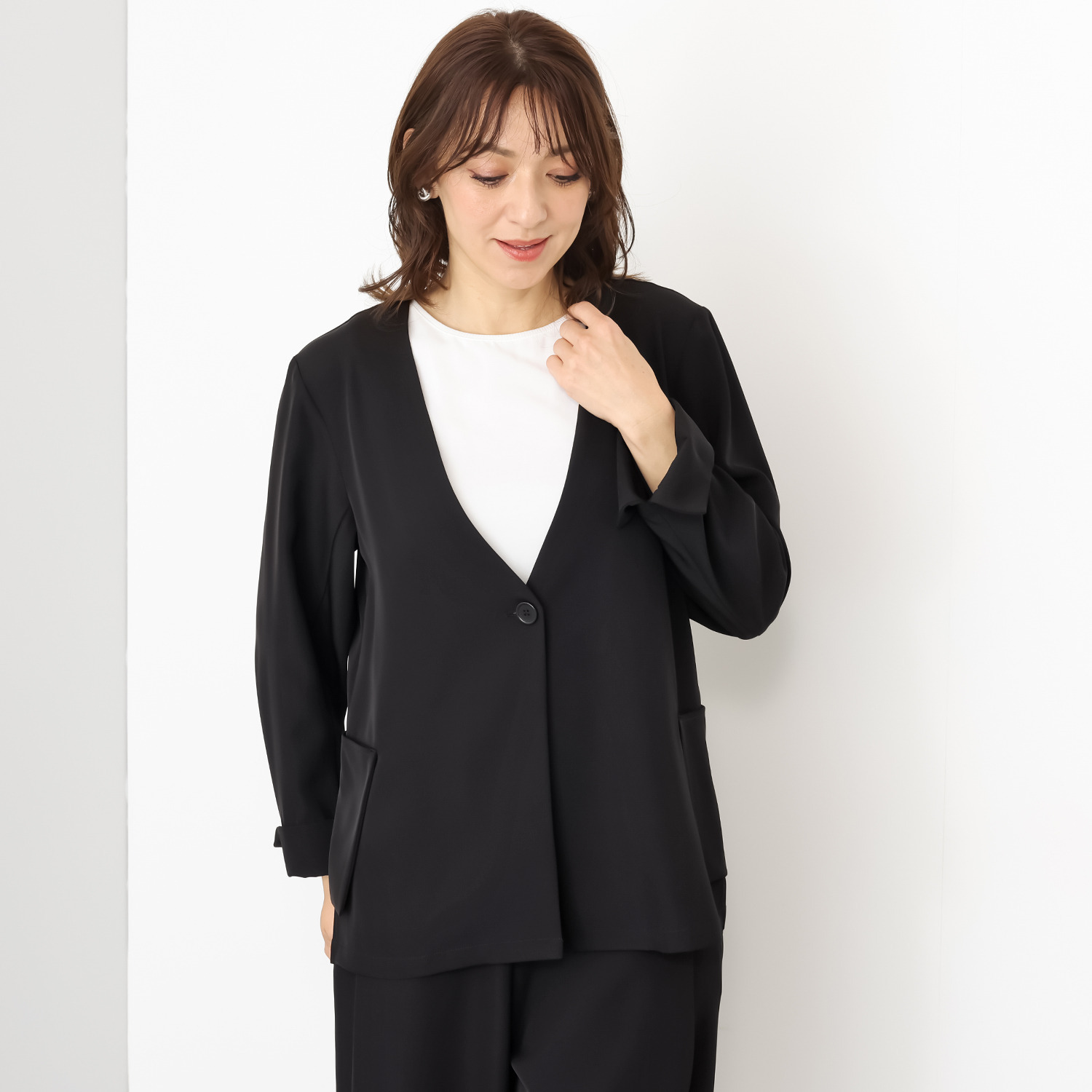 トウキョウストロール 研究してたどり着いた サイドスリット コーディネイトジャケット