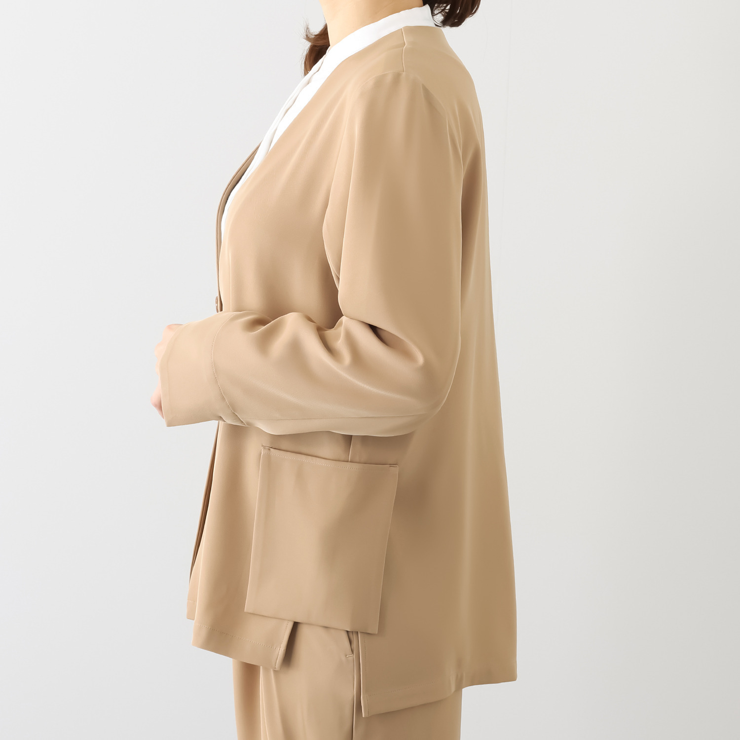 トウキョウストロール 研究してたどり着いた サイドスリット コーディネイトジャケット