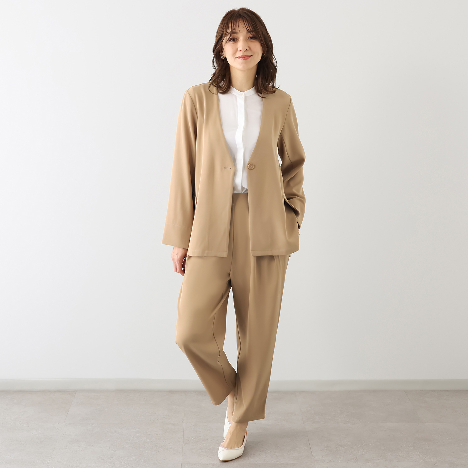 トウキョウストロール 研究してたどり着いた サイドスリット コーディネイトジャケット