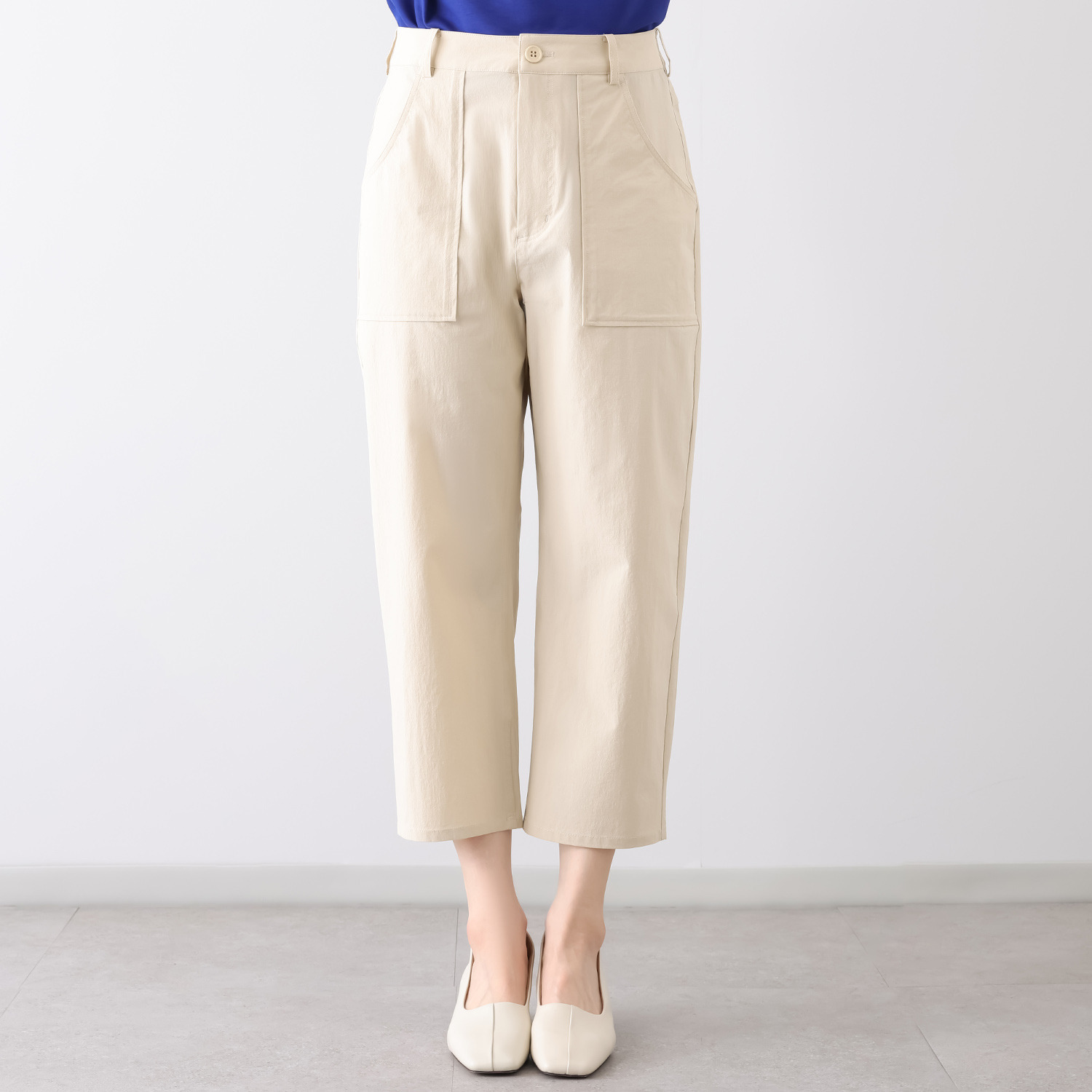 キリ　エ　キリ ストレッチ ベイカーパンツ