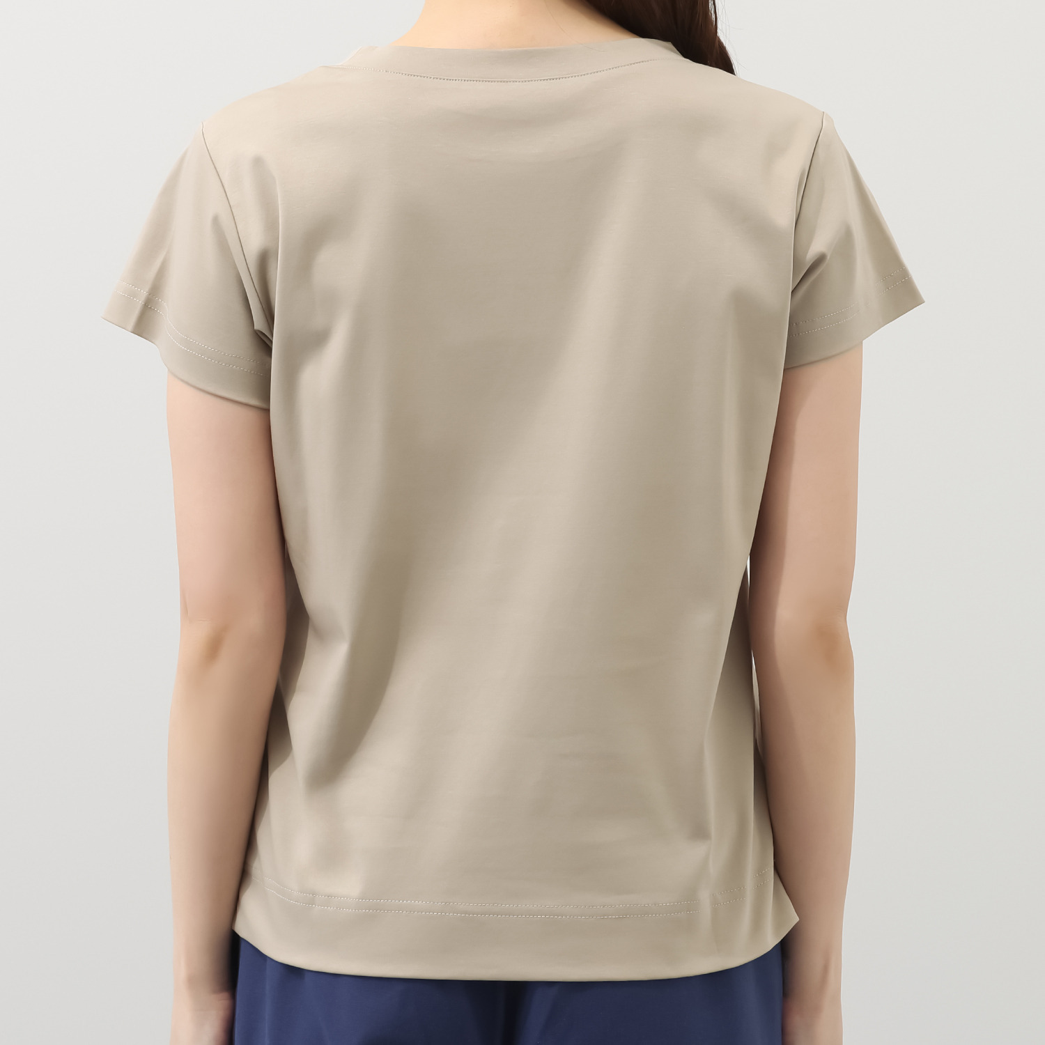 モカサン　ジュンコシマダ 接触冷感 ワンポイントＴシャツ