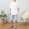 ナルエー オーバーＴシャツ＆ 綿混シャーリングボイル ハーフパンツ ＜メンズ＞