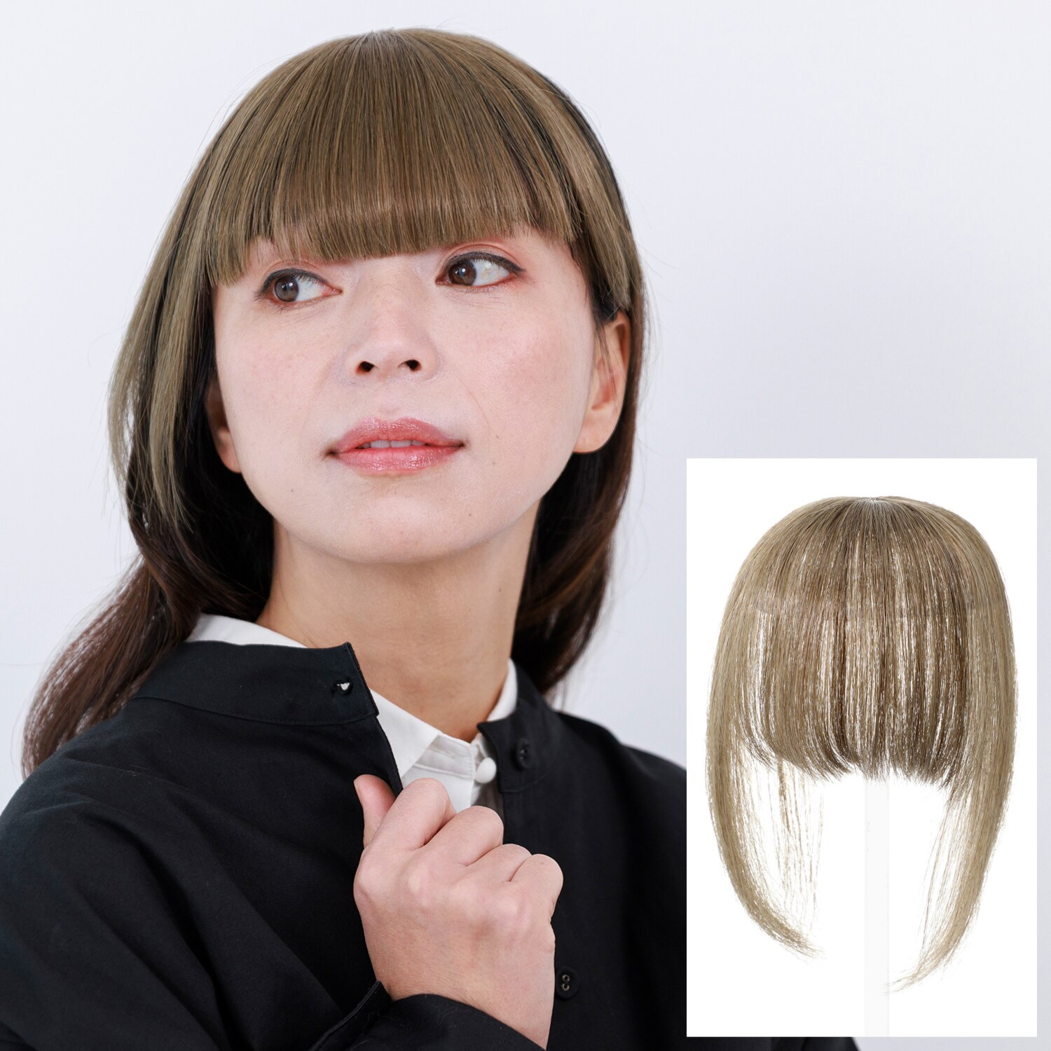 ギンカウィンカ ドレスドヘア 前髪ウィッグ タイニー