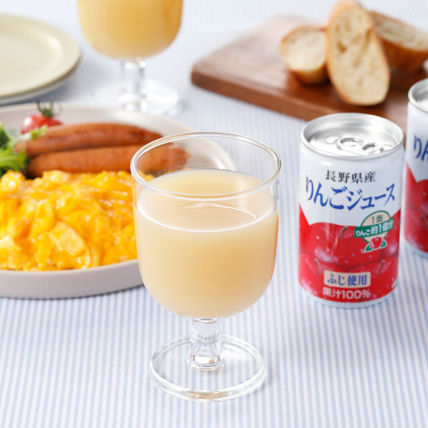 ふじ限定！ 信州産１００％ストレート りんごジュース ＜３０缶セット＞