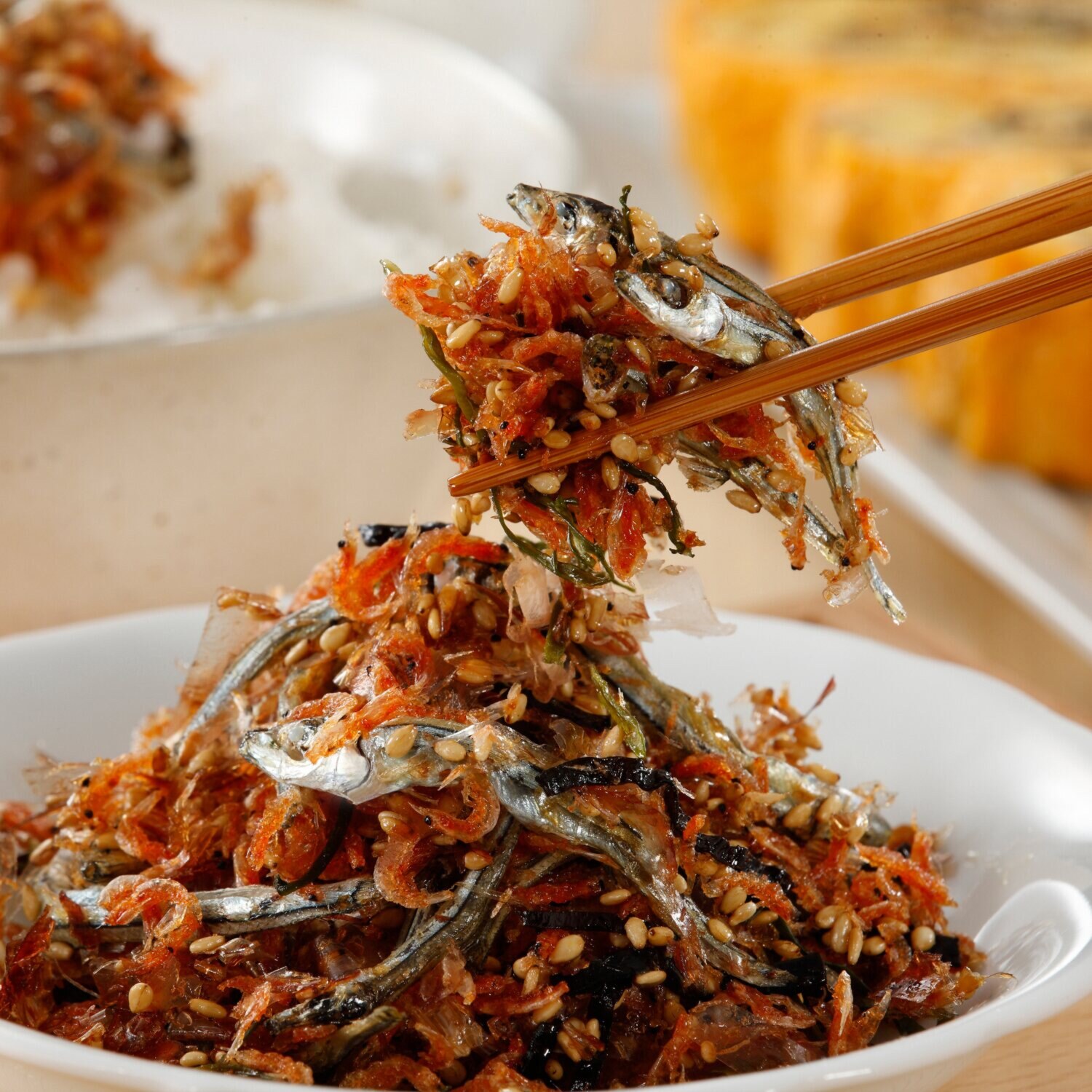 素材がきめて！ 漁師仕込み ６種のまぜる佃煮 （きびなご）