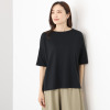 ココンライフ　ドゥ ＵＶカット サラッとモダール混 アシンメトリーヘム ビッグシルエットＴシャツ