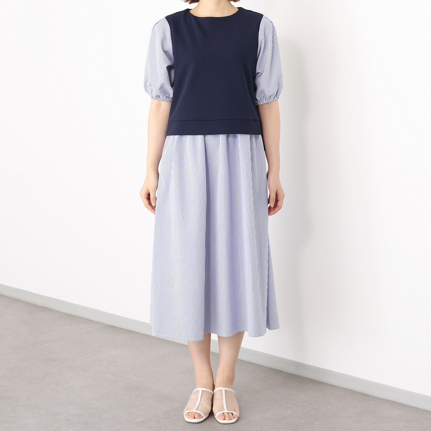 マチュート 着やせ叶う 華やか上品な 褒められワンピース