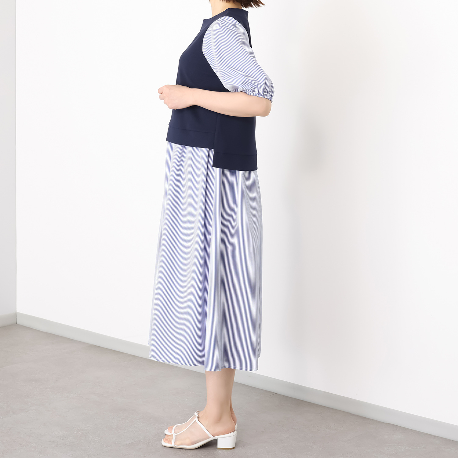 マチュート 着やせ叶う 華やか上品な 褒められワンピース