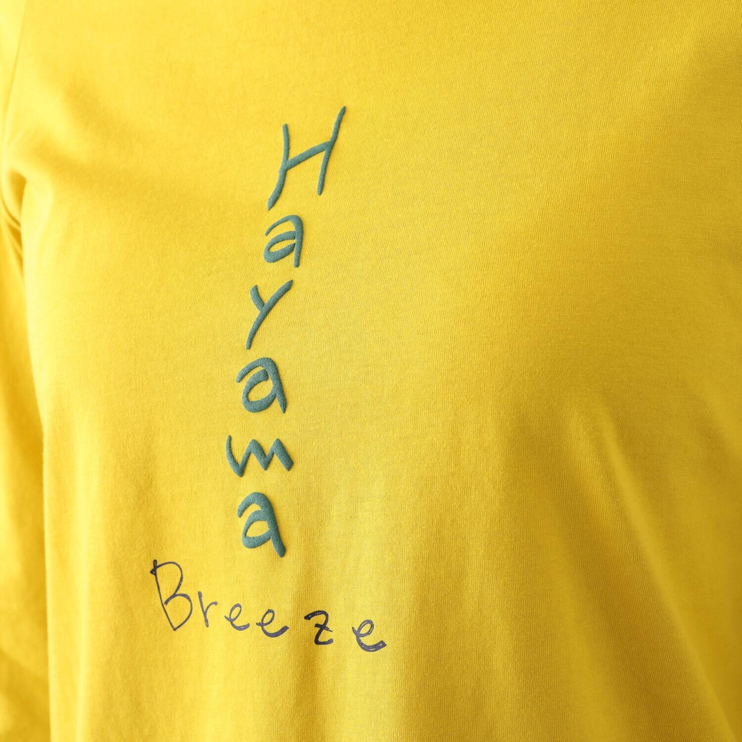 ハヤマ　ブリーズ 発泡顔料プリント Ｔシャツ