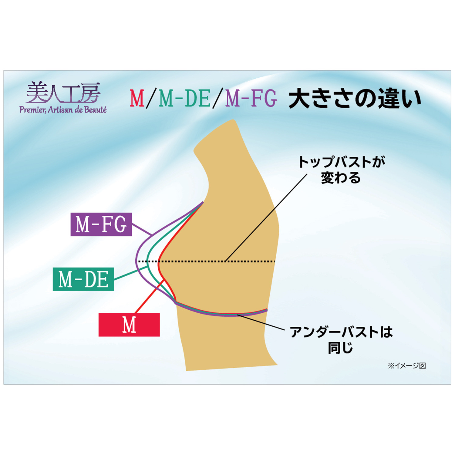 美人工房 消臭・速乾・接触冷感 “エアライト” ノンワイヤーブラ２枚組 Ｓ、Ｍ、Ｌ、ＬＬ、３Ｌ