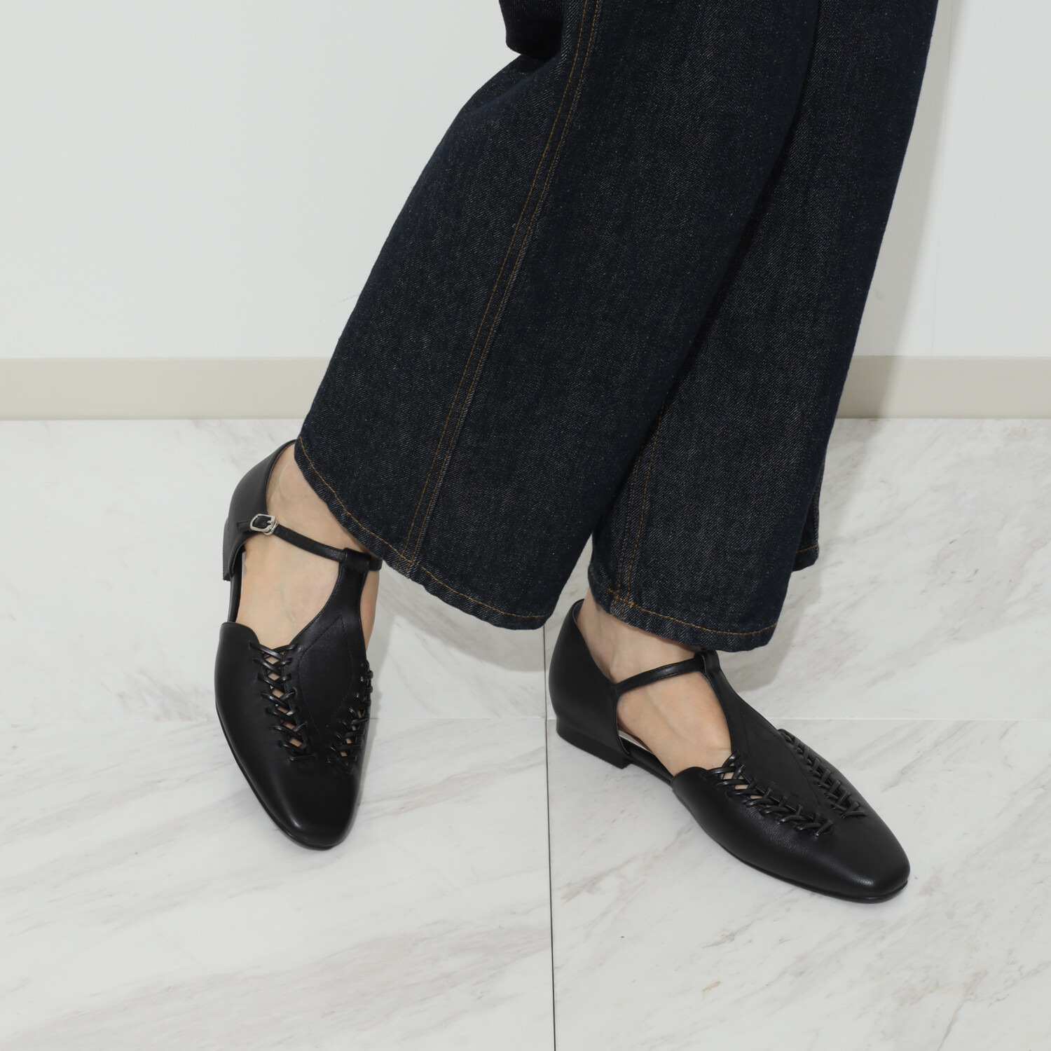 ニカル シープ 変形グルカパンプス