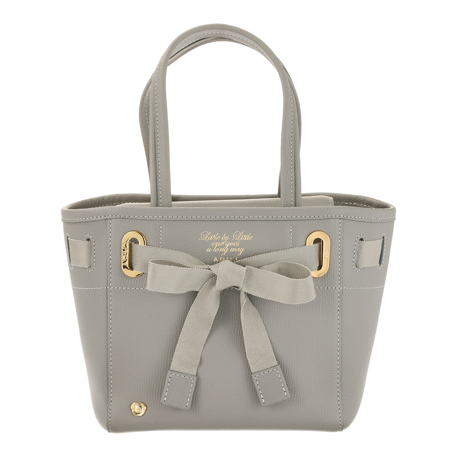 エーディーエムジェイ はっ水 イタリアンレザー コンクルージョン トートバッグ