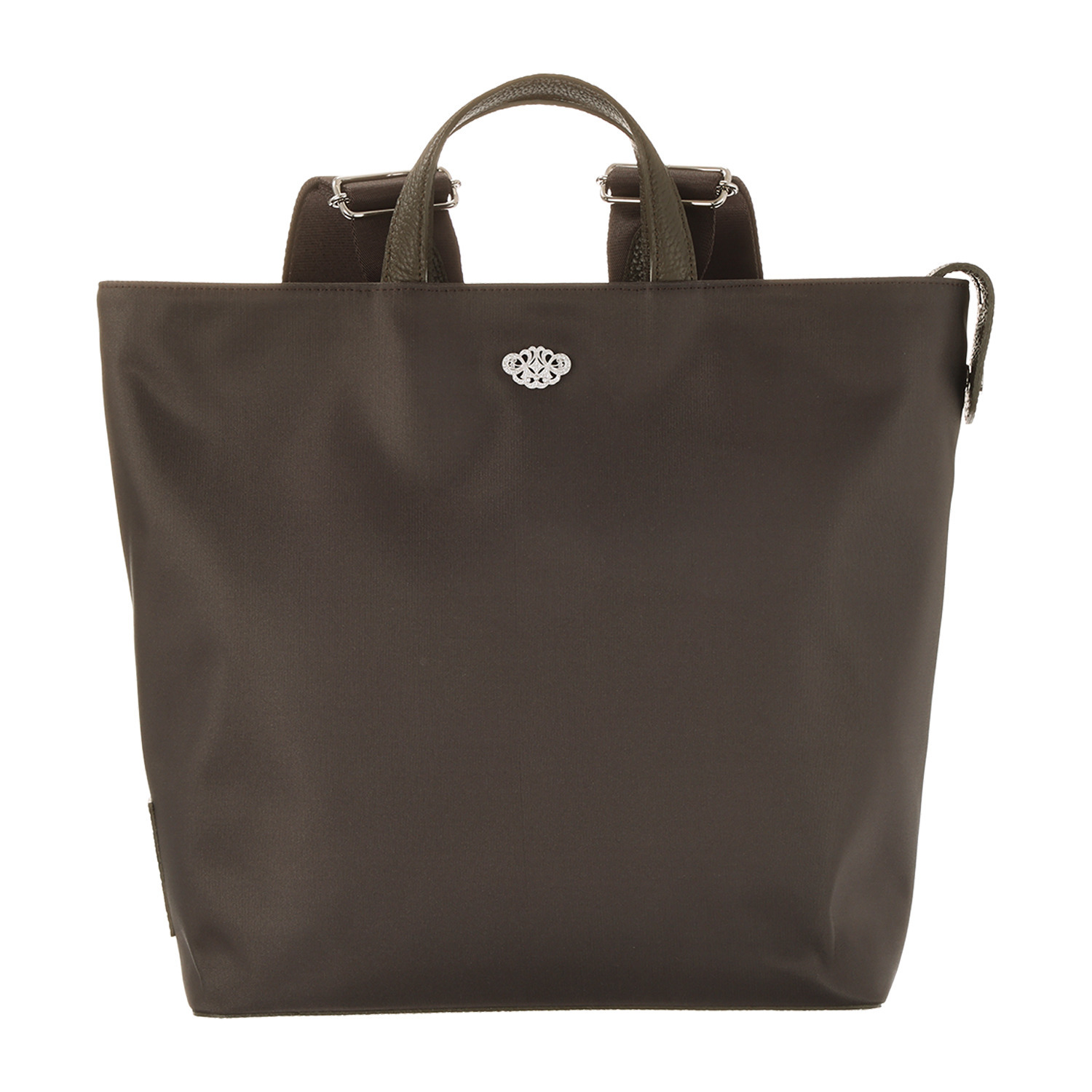 エーディーエムジェイ はっ水 ナイロンリュクス アールデコモティーフ バックパック