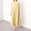 フーア フレキシブルギャザー ロングワンピース