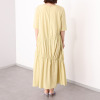 フーア フレキシブルギャザー ロングワンピース