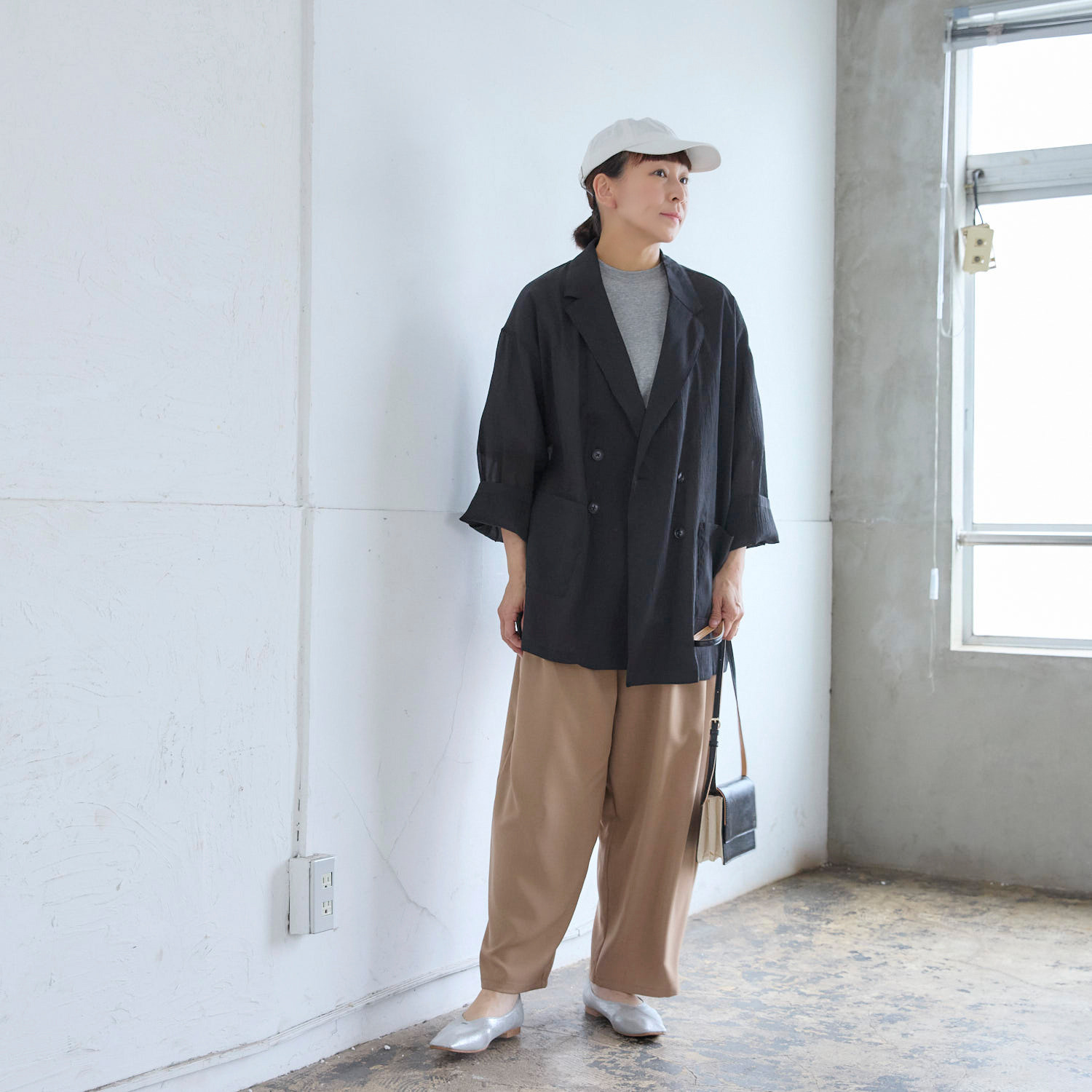 エクラージュ リラックスシルエット シアージャケット