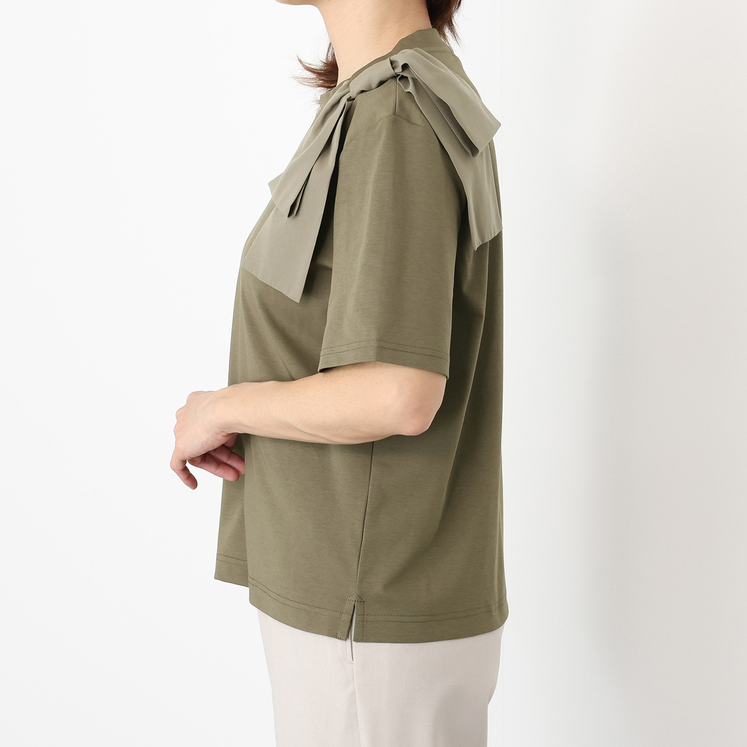 カオル　ヨネヤマ　＆　Ｋ ショルダーリボン プルオーバー