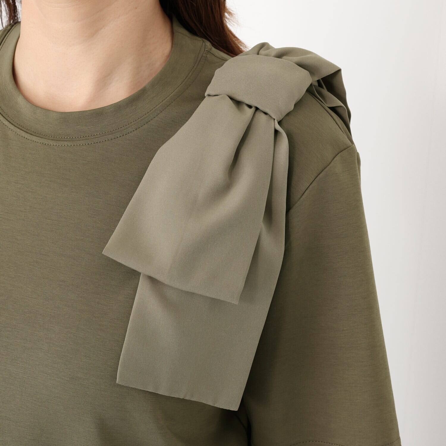 カオル　ヨネヤマ　＆　Ｋ ショルダーリボン プルオーバー