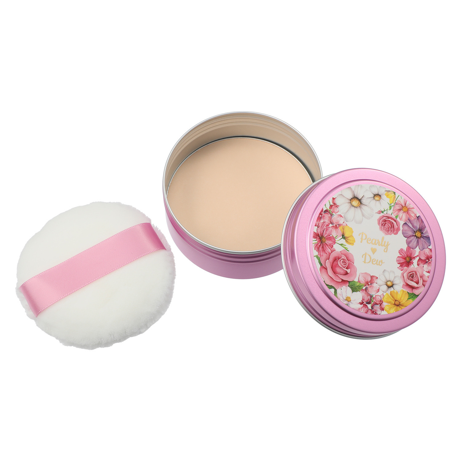 パーリーデュー１９周年 １８０種類９９％美容成分 メイクしながらスキンケア 新さらさら美人 大人ベイビーパウダー トリートメントＵＶ フェイス＆ボディ デビュー５個分特別セット