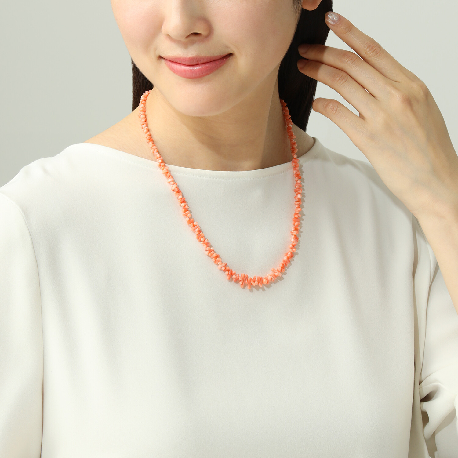 岩崎美智子コレクション 深海サンゴ ネックレス