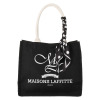 メゾンラフィット スカーフ付 ＭＬモノグラム ロゴトートバッグ