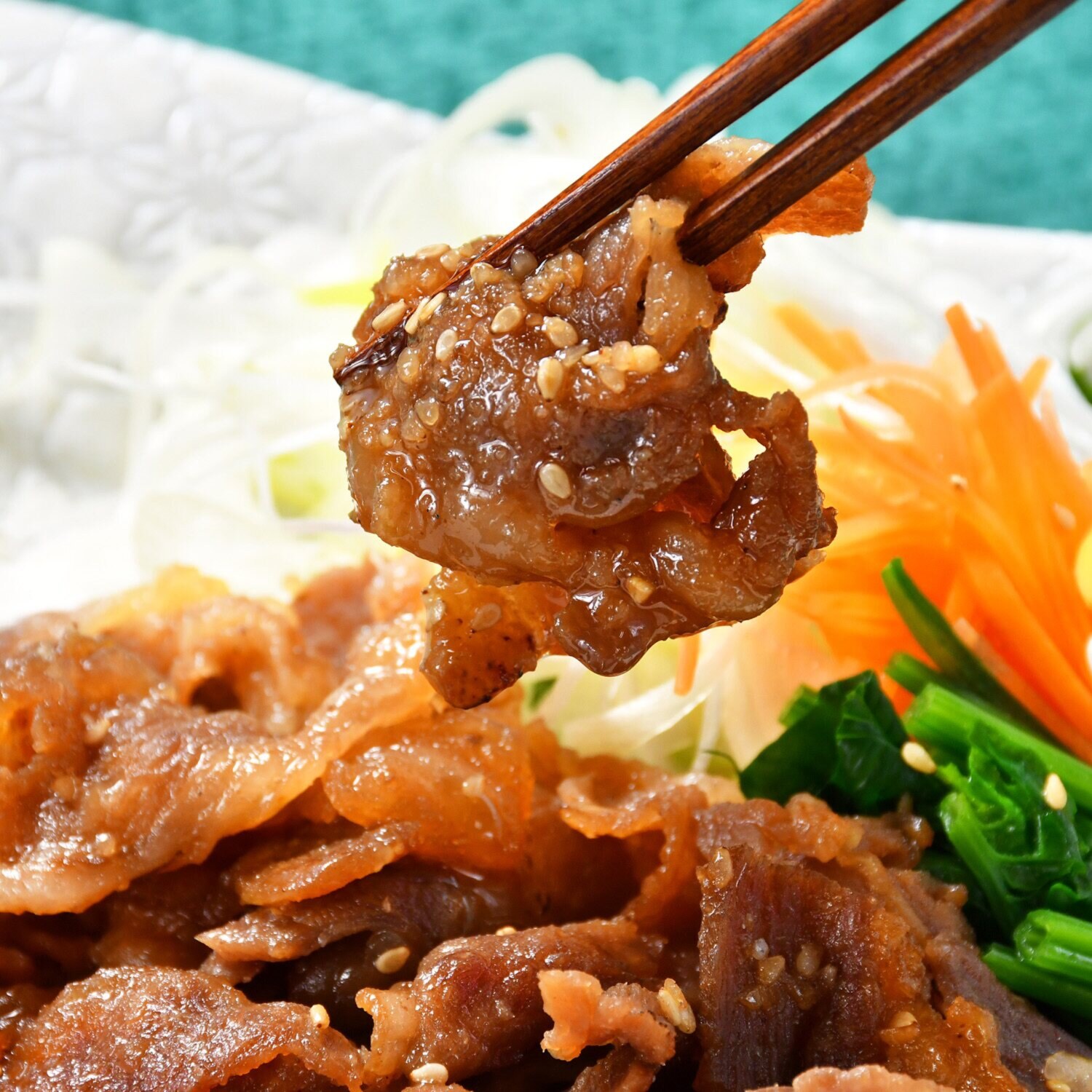 焼肉大貫 秘伝のごまだれ！ 牛カルビ炭火焼き （レンジ調理）