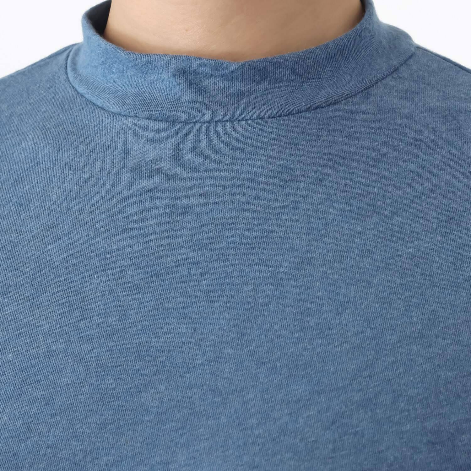 わごろも 綿１００％ ガーゼ天竺 ハイネックプルオーバー