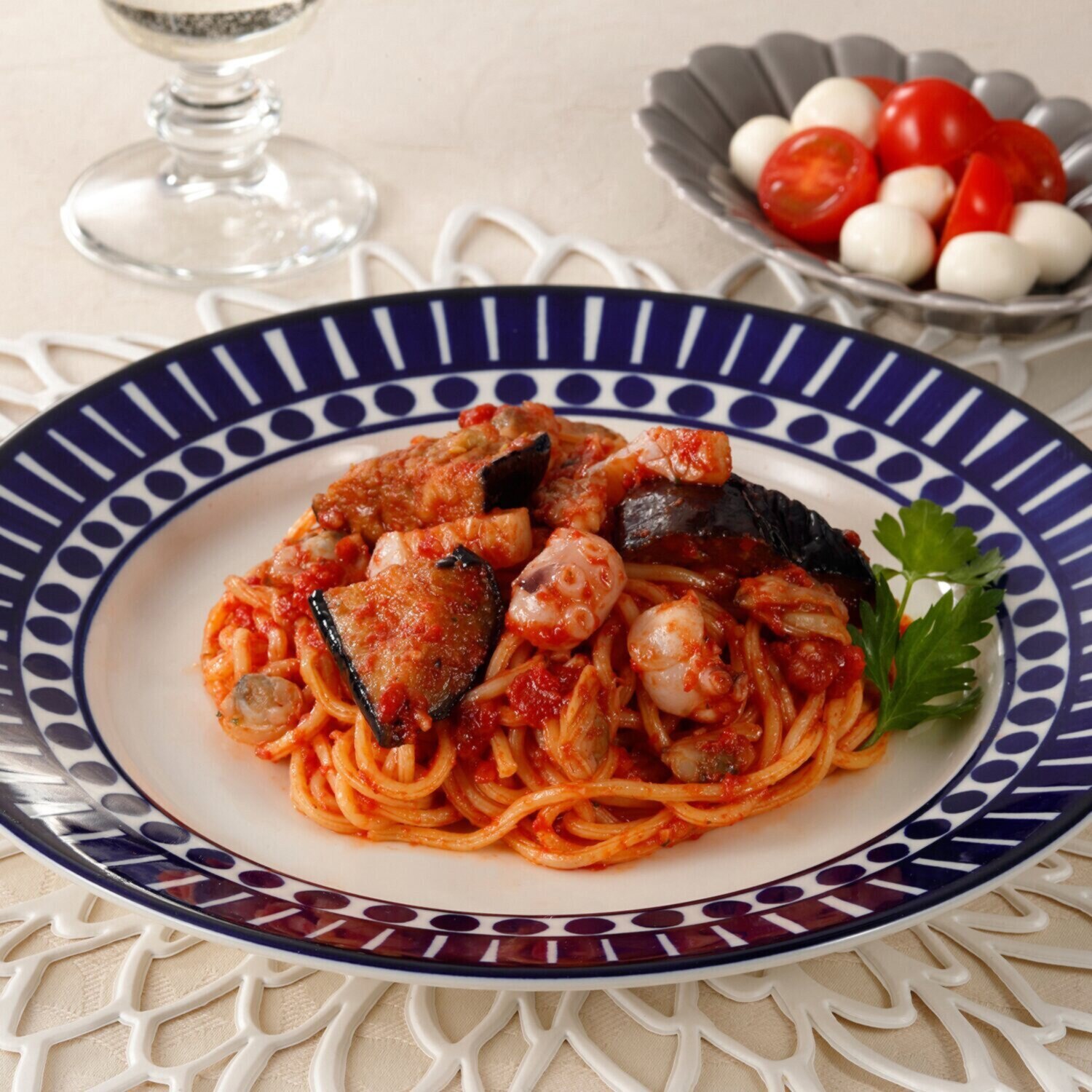 レンジで簡単！ 本格海鮮生パスタ ４ヶ月頒布会