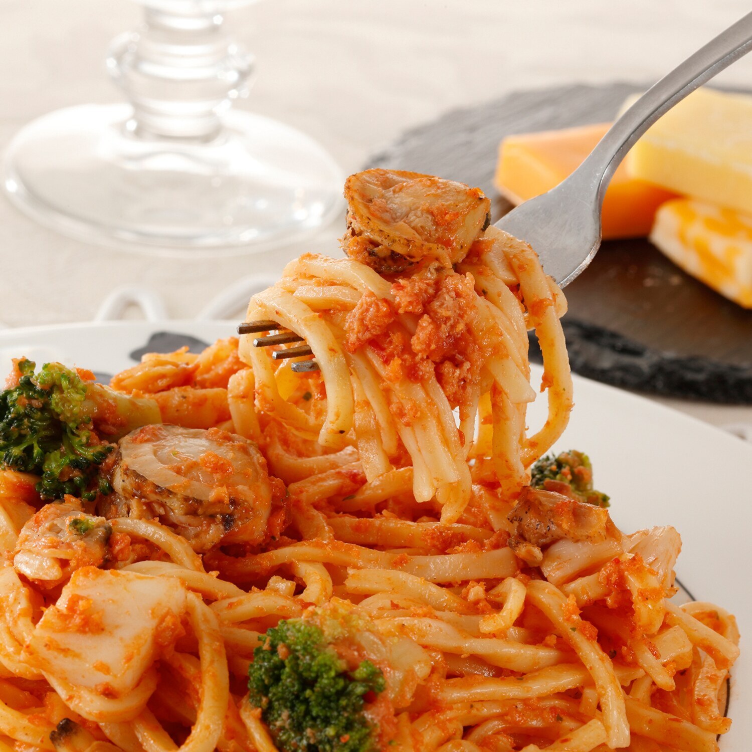 レンジで簡単！ 本格海鮮生パスタ ４ヶ月頒布会