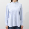 ルナリア 吸水速乾・ＵＶカット ジャージー フリルバンドカラー ロールアップシャツ