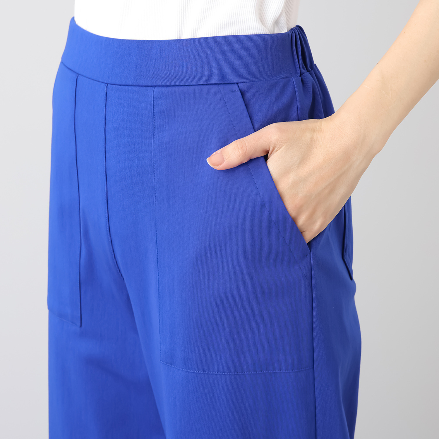 アンダモン ＵＶカット・接触冷感 綿１００％トリコット ベイカーワイドパンツ ＜ユニセックス＞ ２本セット