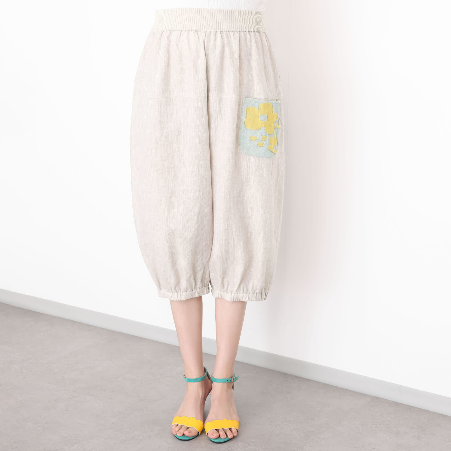 エム　アンド　キョウコ ポケットアクセント パンツ