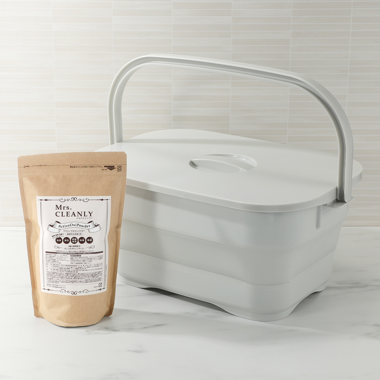 ミセスクレンリー アクティブオキシパウダー ＆アクティブバケット 特別セット