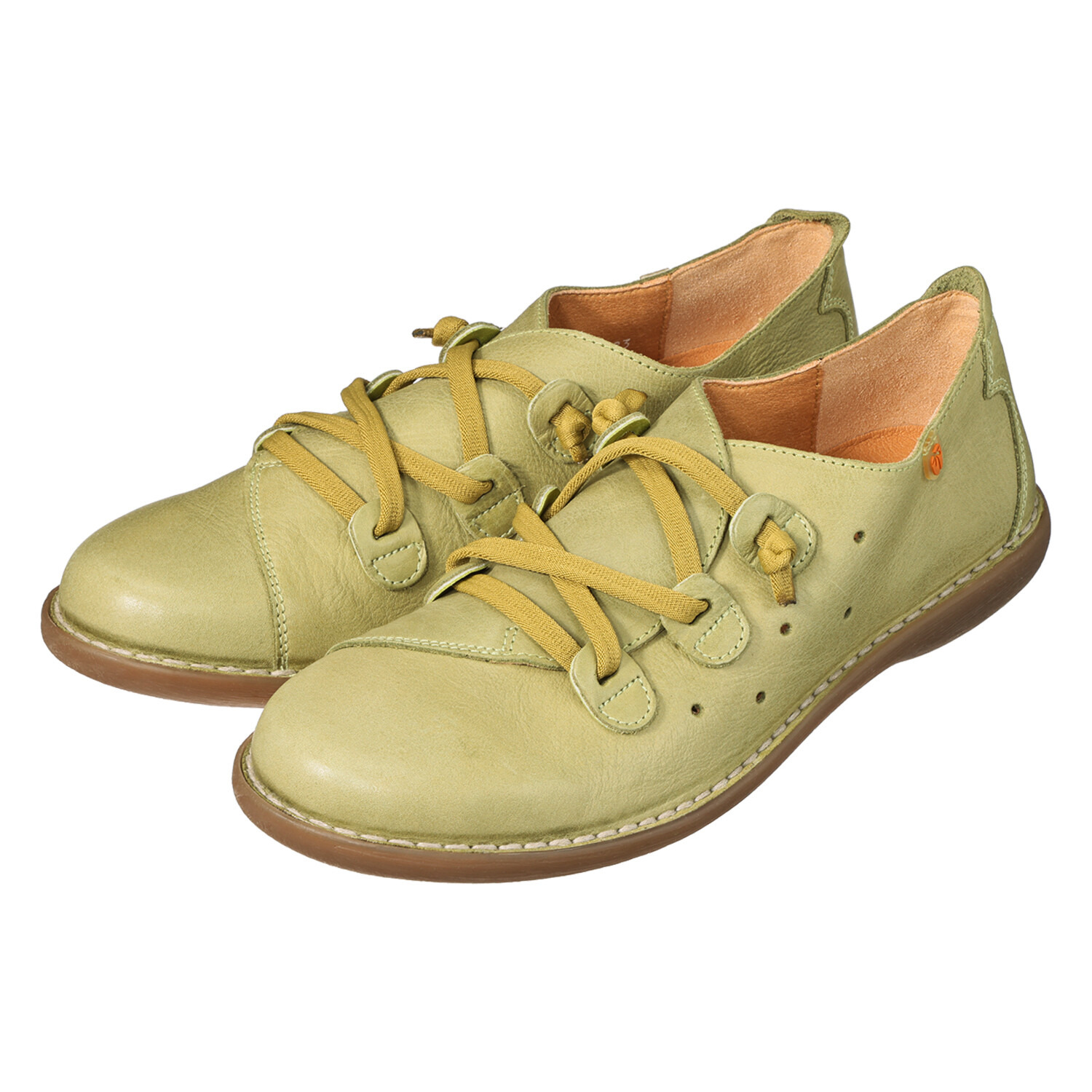 ジャングラ ＜スペイン製＞ 着脱簡単 牛革レースアップシューズ