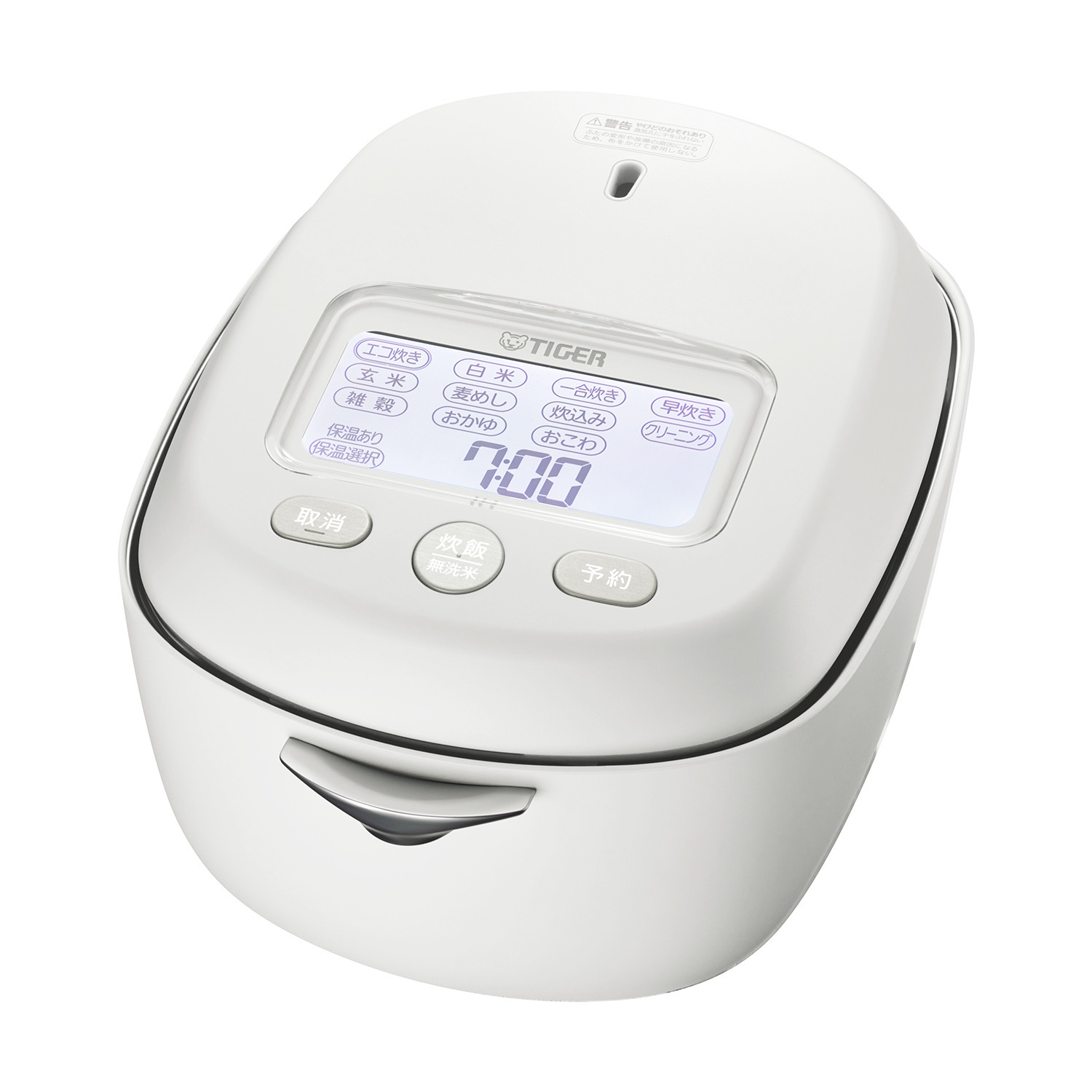 タイガー 土鍋圧力ＩＨ炊飯ジャー 炊きたて “土鍋ご泡火炊き” ＜３．５合＞ ＪＲＸ−Ｇ０６０