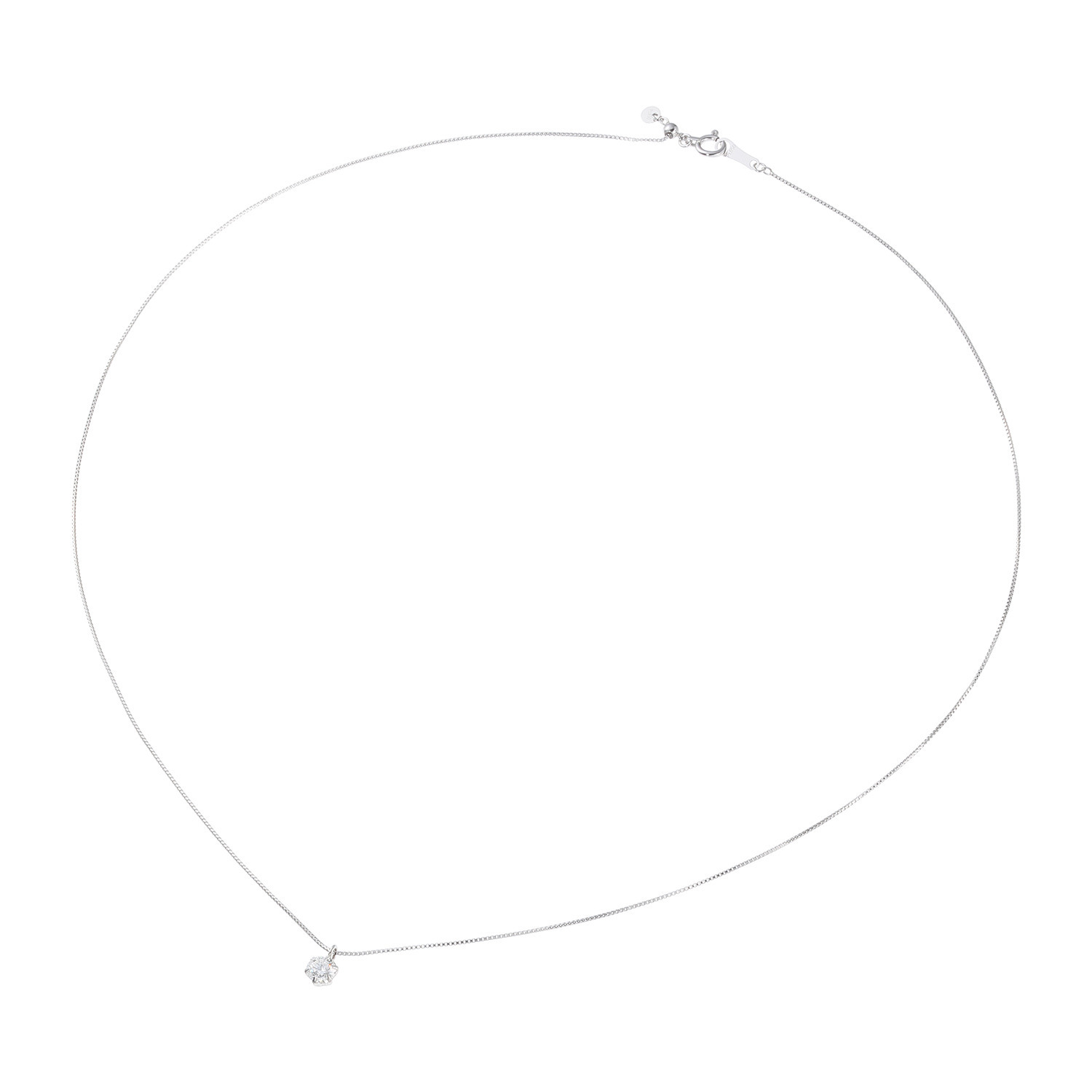 フロムアントワープ プラチナ９５０＆８５０ ０．３カラットＵＰ トリプルエクセレント ダイヤモンド ソリティアネックレス ＜ＧＩＡ鑑定書付＞