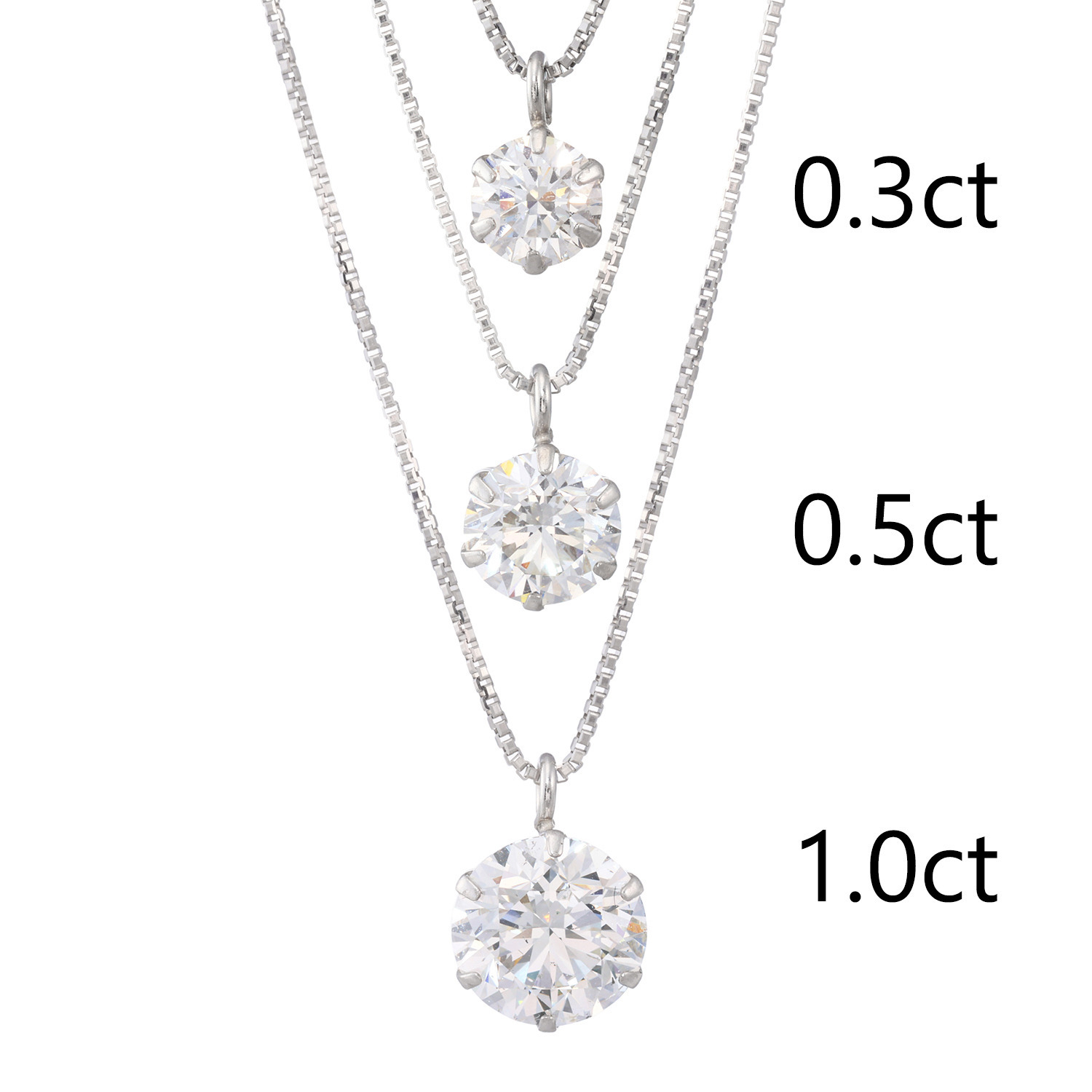 フロムアントワープ プラチナ９５０＆８５０ ０．５カラットＵＰ トリプルエクセレント ダイヤモンド ソリティアネックレス ＜ＧＩＡ鑑定書付＞