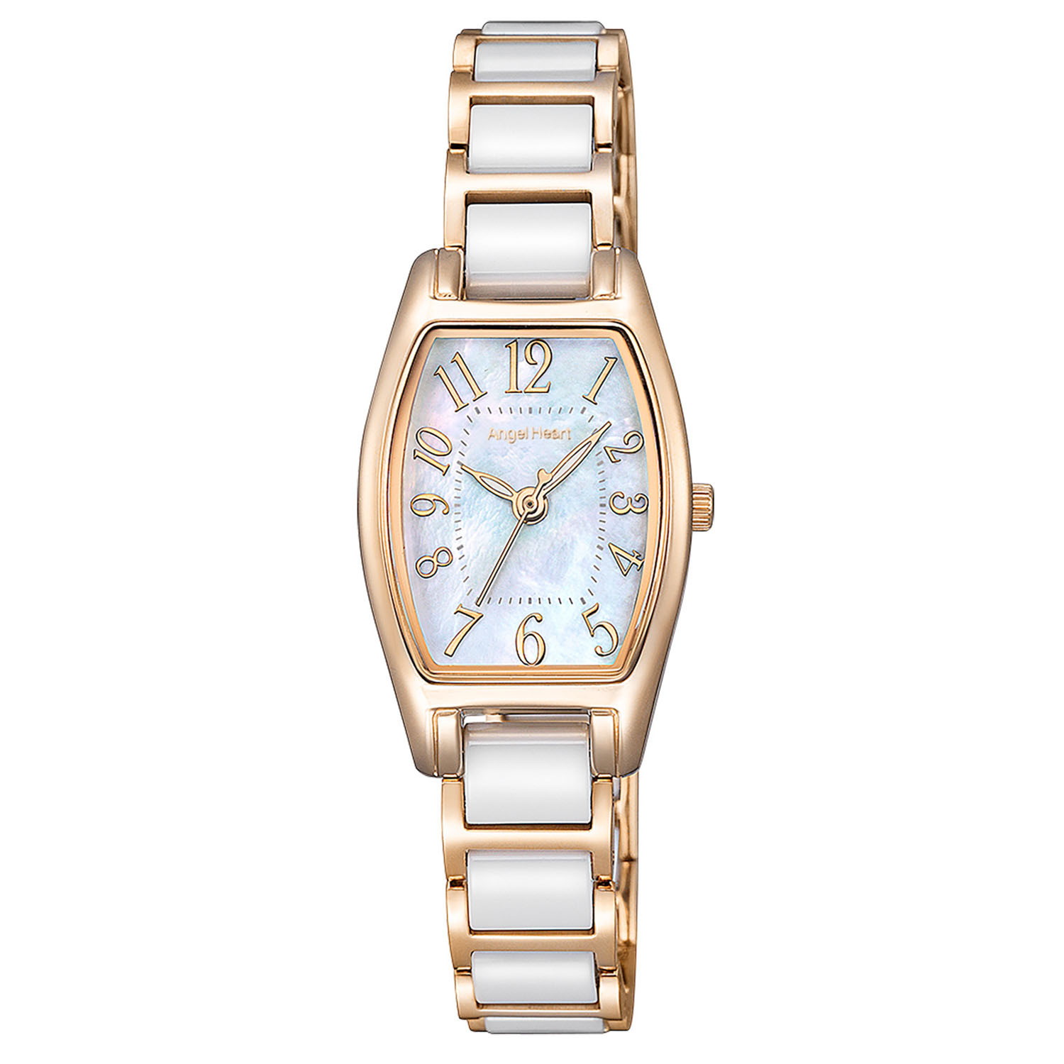 エンジェルハート ラブスポーツ トノーフェイス ソーラーウォッチ ＜ピンクゴールドカラー＞