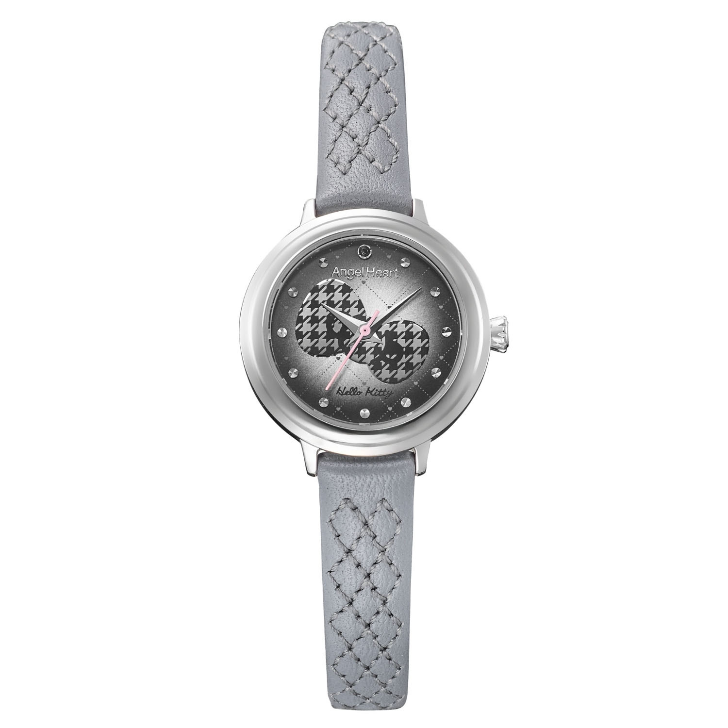 エンジェルハート ハローキティコラボ ビジュウ ラウンドフェイス レザーベルト ウォッチ