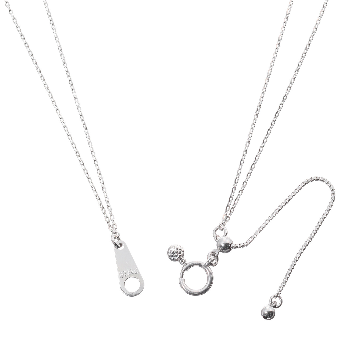 プラクア プラチナ８５０ スクエアモティーフ ネックレス