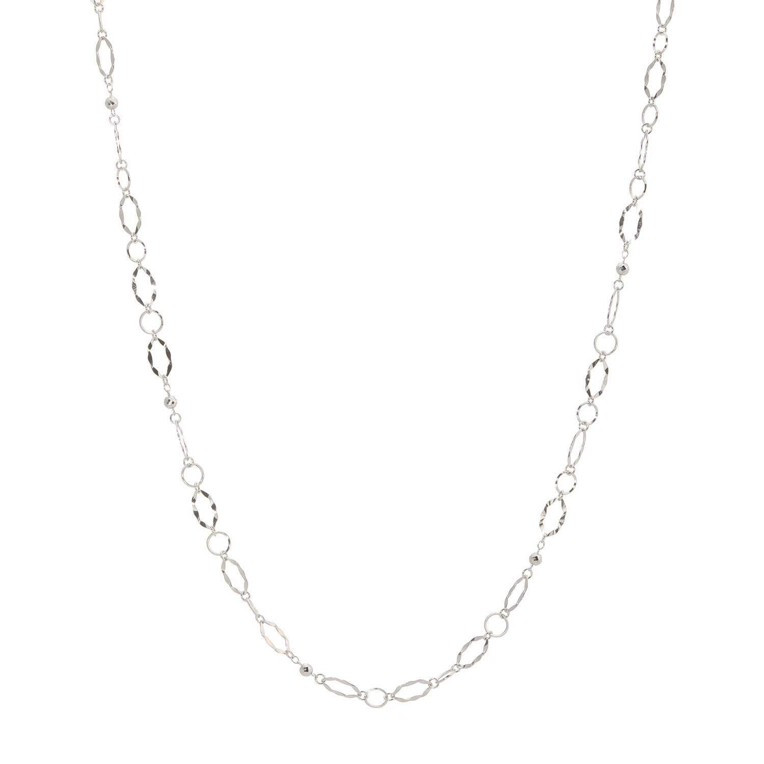 プラクア プラチナ８５０ ミックスパーツ リンクネックレス