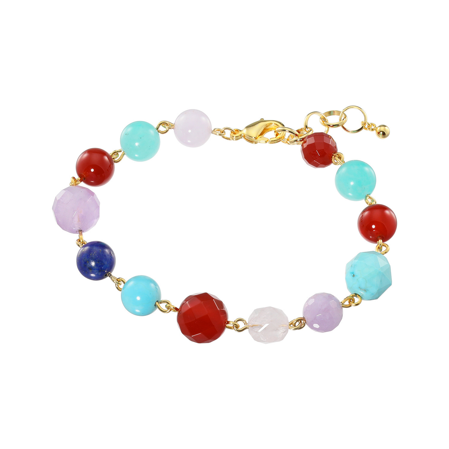 シマ・リリアーナ マルチジェム カラフルブレスレット