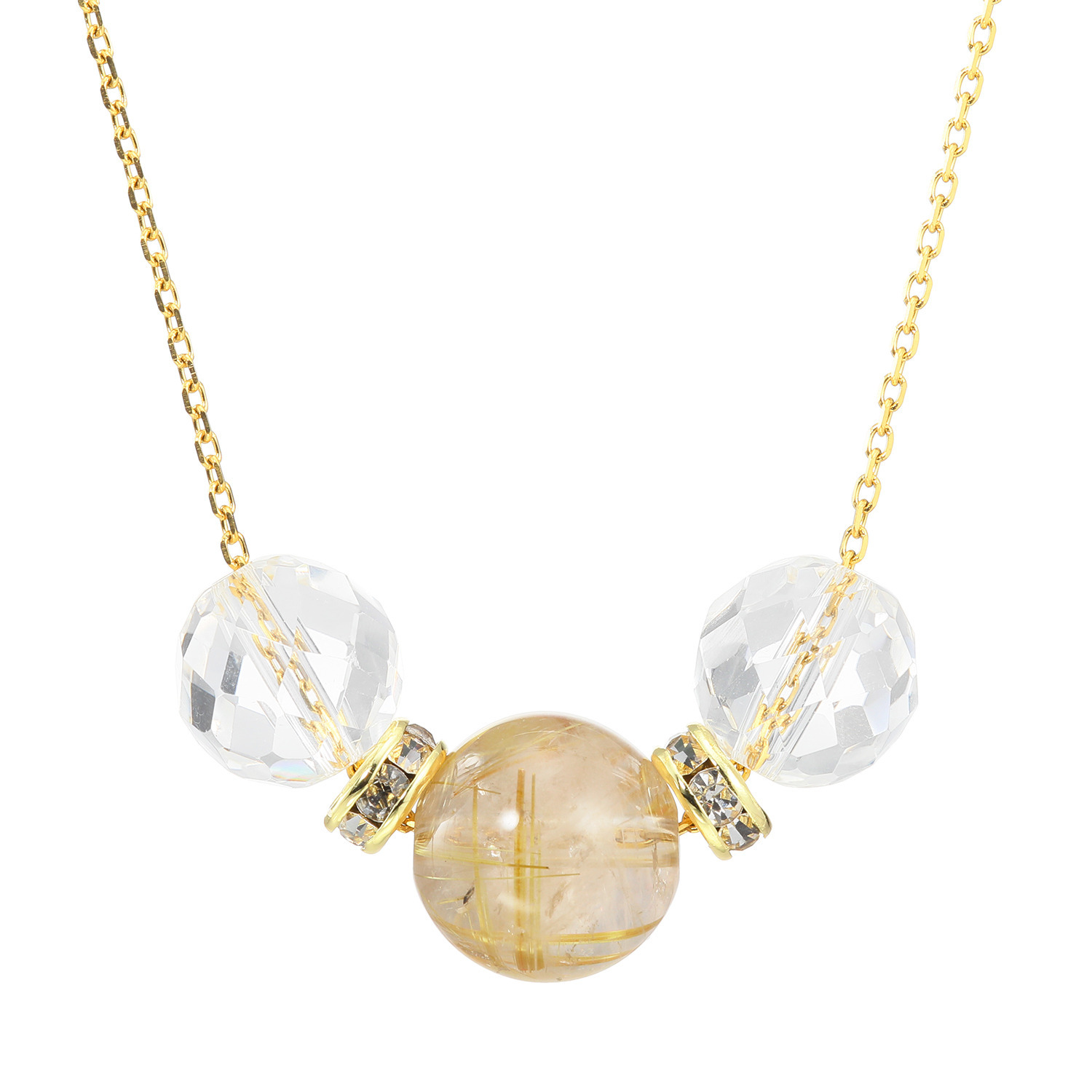 マイクローバー ジェムストーン ペンダント