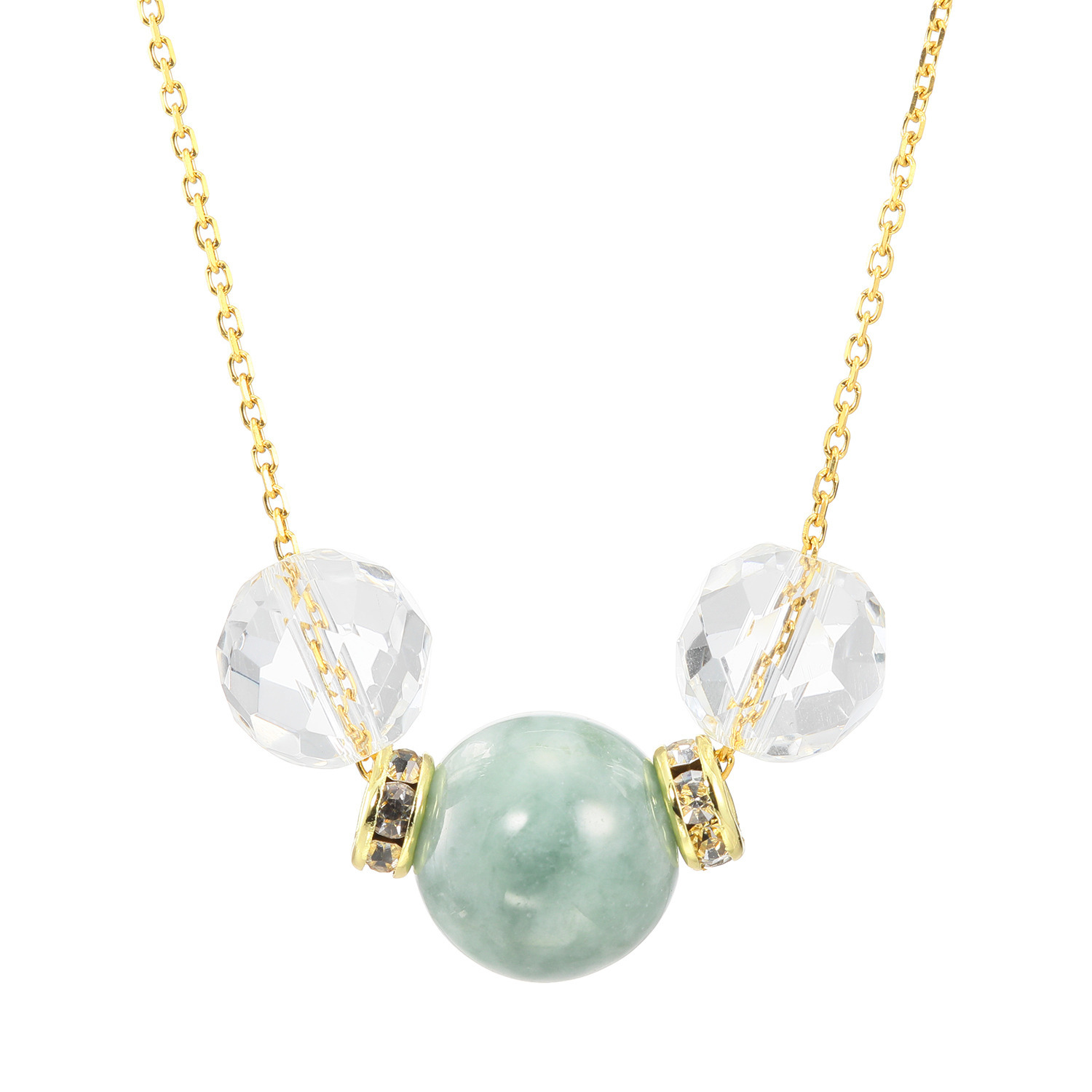 マイクローバー ジェムストーン ペンダント