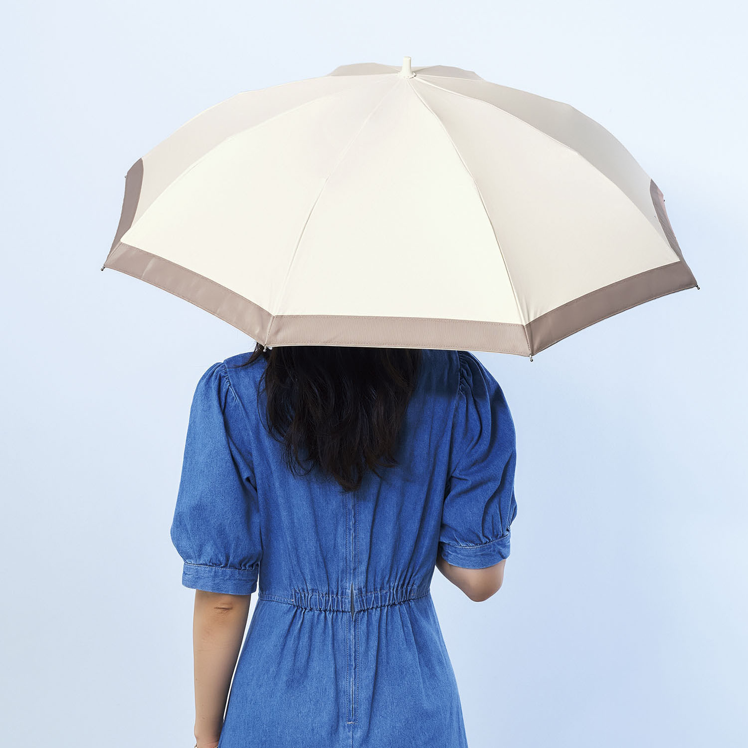 サンブロックラボ 遮夏クール晴雨兼用傘 ＜２段２ＷＡＹ＞