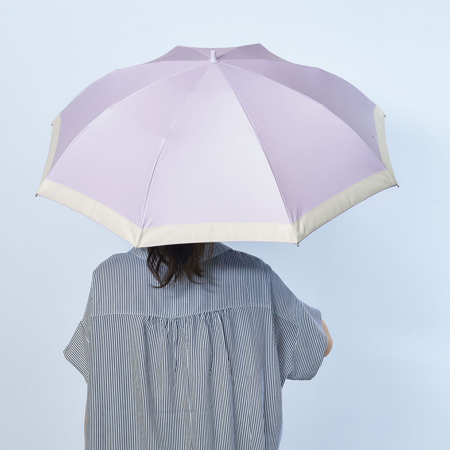 サンブロックラボ 遮夏クール晴雨兼用傘 ＜２段２ＷＡＹ＞