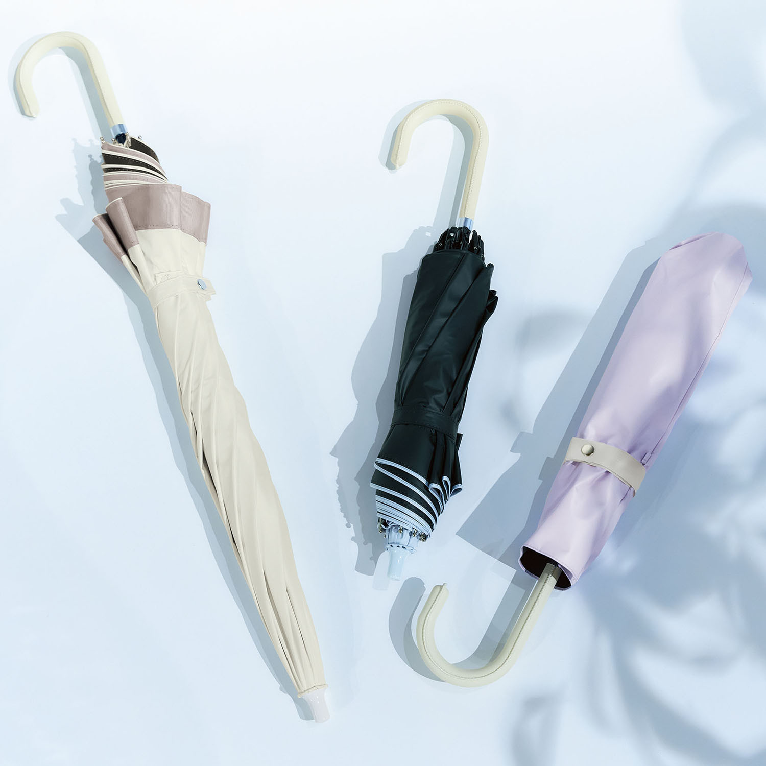 サンブロックラボ 遮夏クール晴雨兼用傘 ＜２段２ＷＡＹ＞