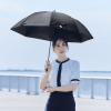 サンブロックラボ 遮夏クール晴雨兼用傘 ＜２段２ＷＡＹ Ｍａｔｔブラック＞